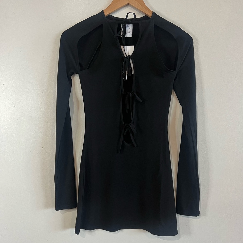 With Jean Midnight Dress in Black - Picture 8 of 10